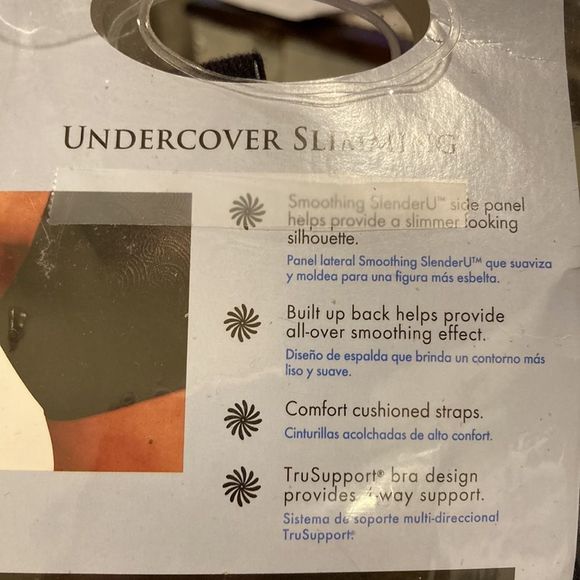 Playtex 18 Hour Black Bra 40C NWT - Picture 6 of 7